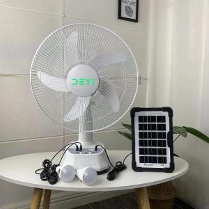 Solar table fan 074T
